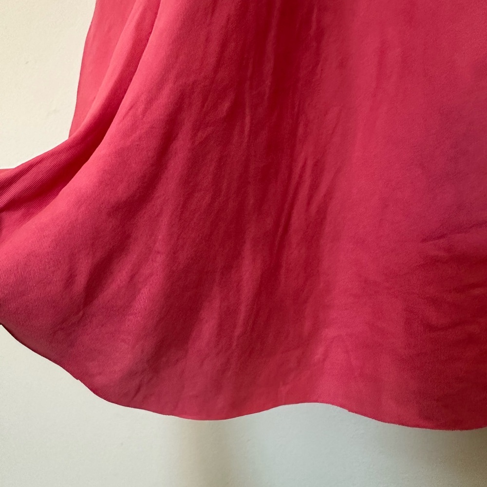 VNTG silk Princess Diana vibes midi dress - Picture 5 of 6